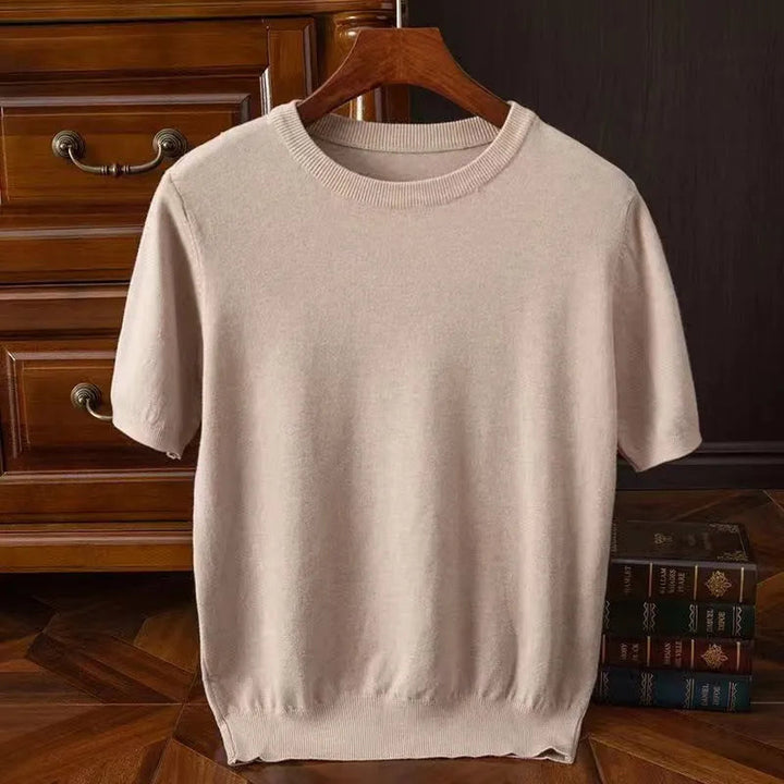 Cedric | Men’s Short Sleeve Top with Crew Neckline