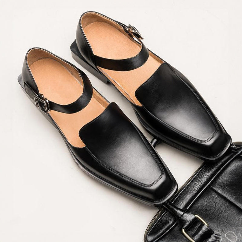 Vincent | Men’s Buckle Strap Shoes for Sleek day-to-night looks