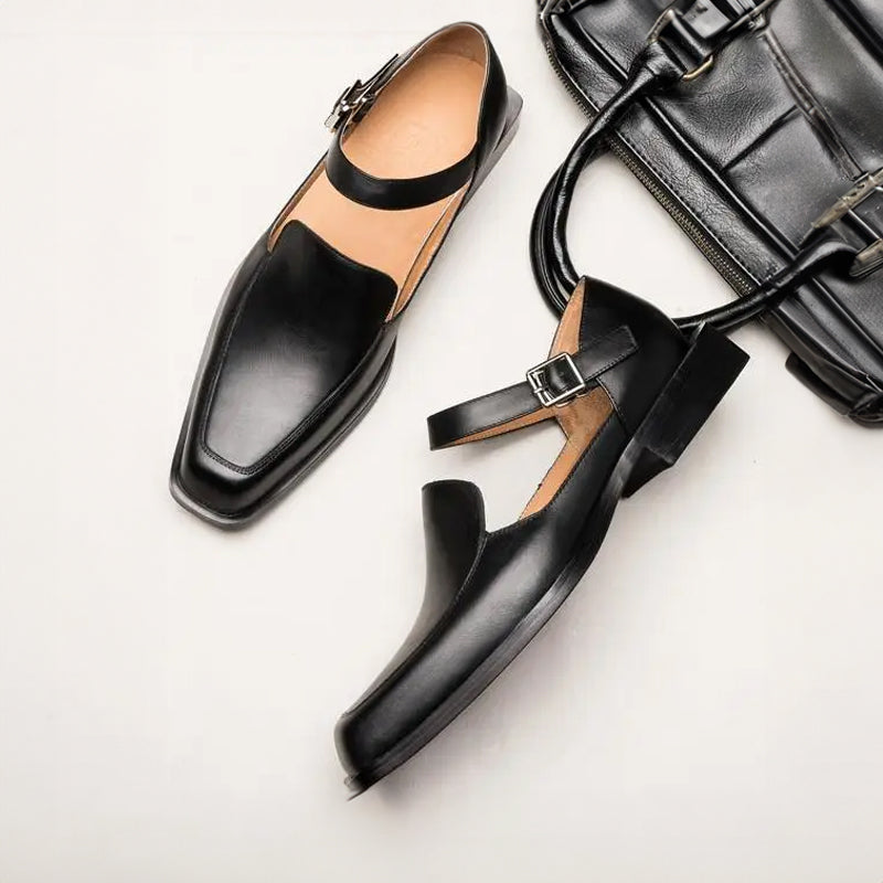 Vincent | Men’s Buckle Strap Shoes for Sleek day-to-night looks