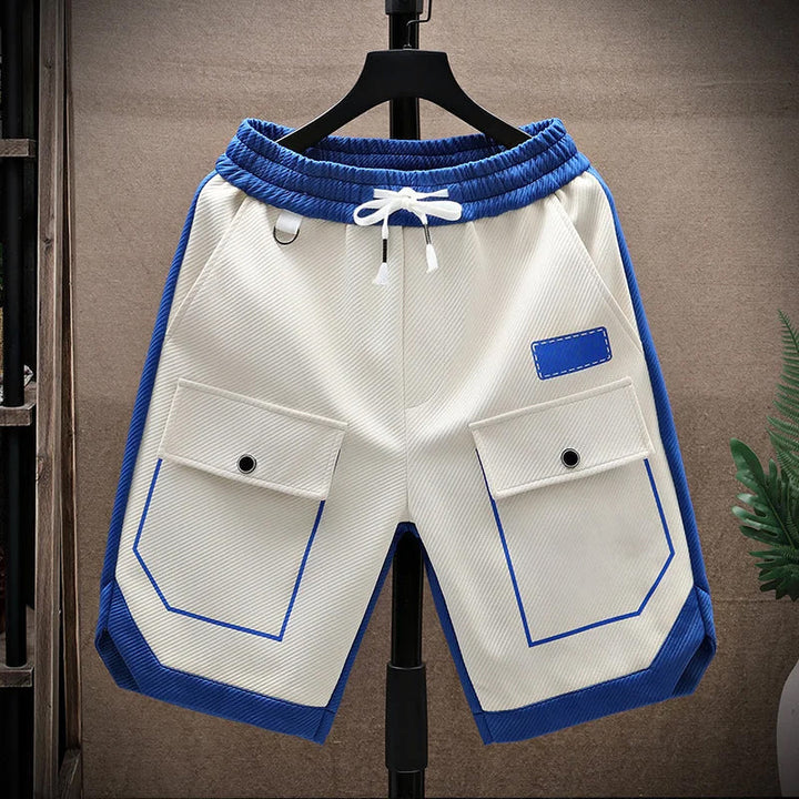 Emmett | Men’s Contrast Trim Shorts for Casual Outfits