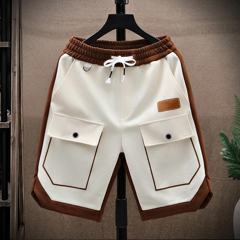 Emmett | Men’s Contrast Trim Shorts for Casual Outfits