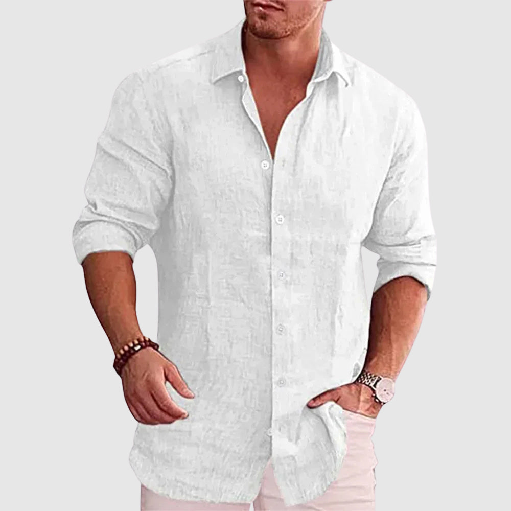 Harrison | Men’s Long Sleeve Shirt for Chilled summer moments