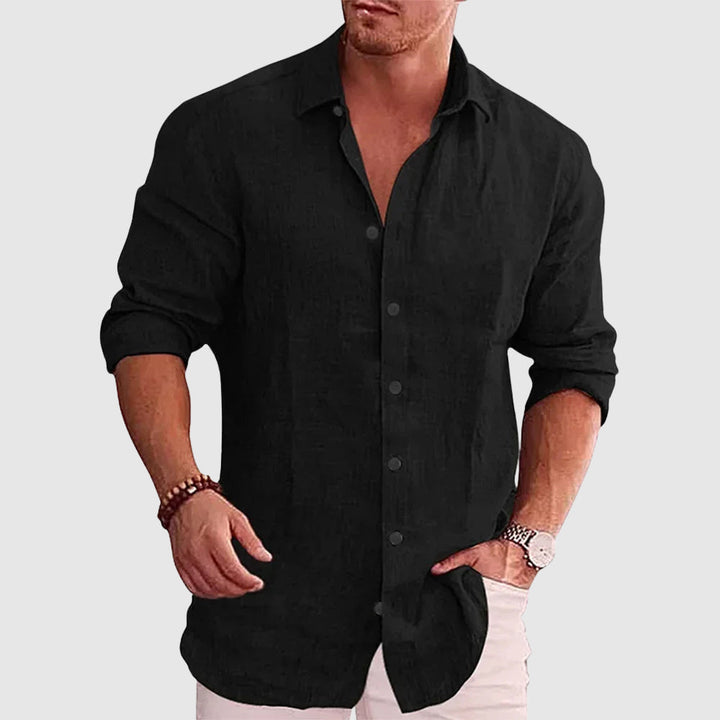Harrison | Men’s Long Sleeve Shirt for Chilled summer moments