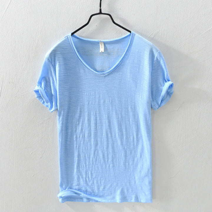 Milo | Men’s V-Neck T-Shirt for Everyday Comfort