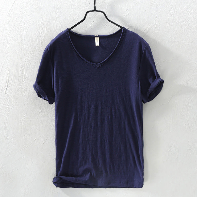 Milo | Men’s V-Neck T-Shirt for Everyday Comfort