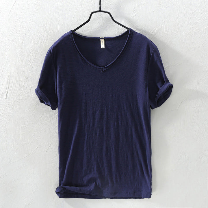 Milo | Men’s V-Neck T-Shirt for Everyday Comfort
