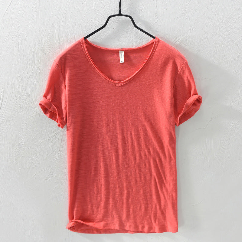 Milo | Men’s V-Neck T-Shirt for Everyday Comfort