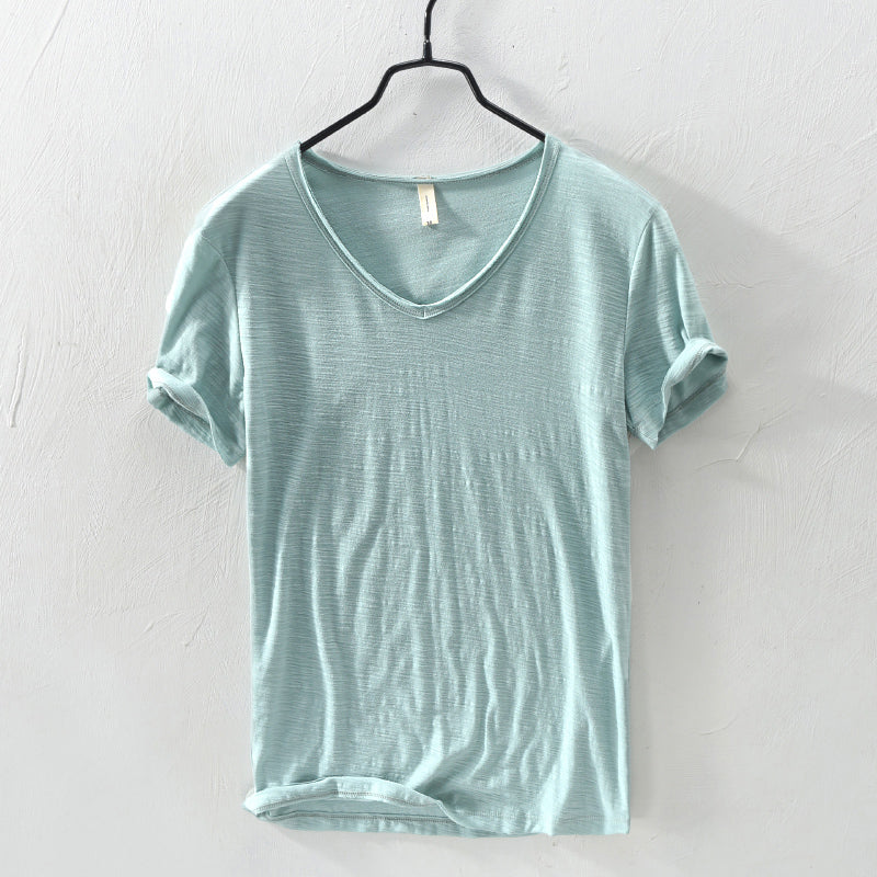 Milo | Men’s V-Neck T-Shirt for Everyday Comfort