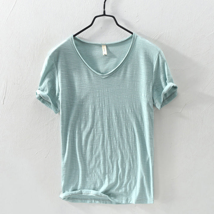 Milo | Men’s V-Neck T-Shirt for Everyday Comfort