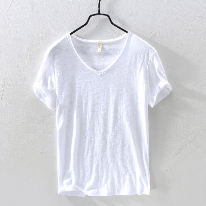 Milo | Men’s V-Neck T-Shirt for Everyday Comfort