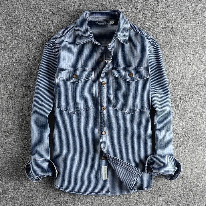 Ashton | Men’s Striped Shirt for Casual Layering