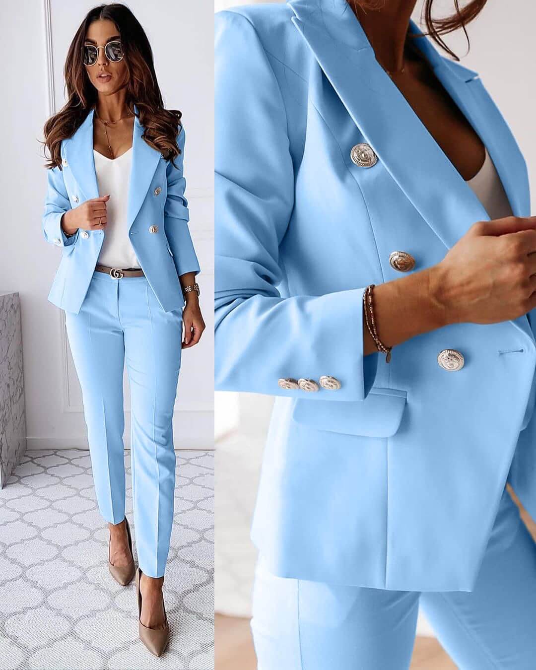 Celeste | Women’s tailored blazer set for smart styling