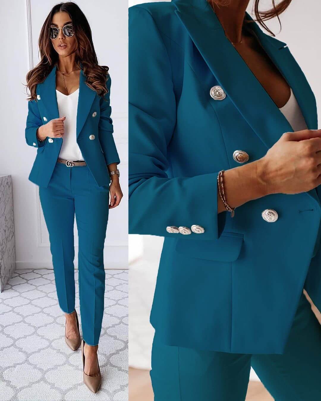 Celeste | Women’s tailored blazer set for smart styling