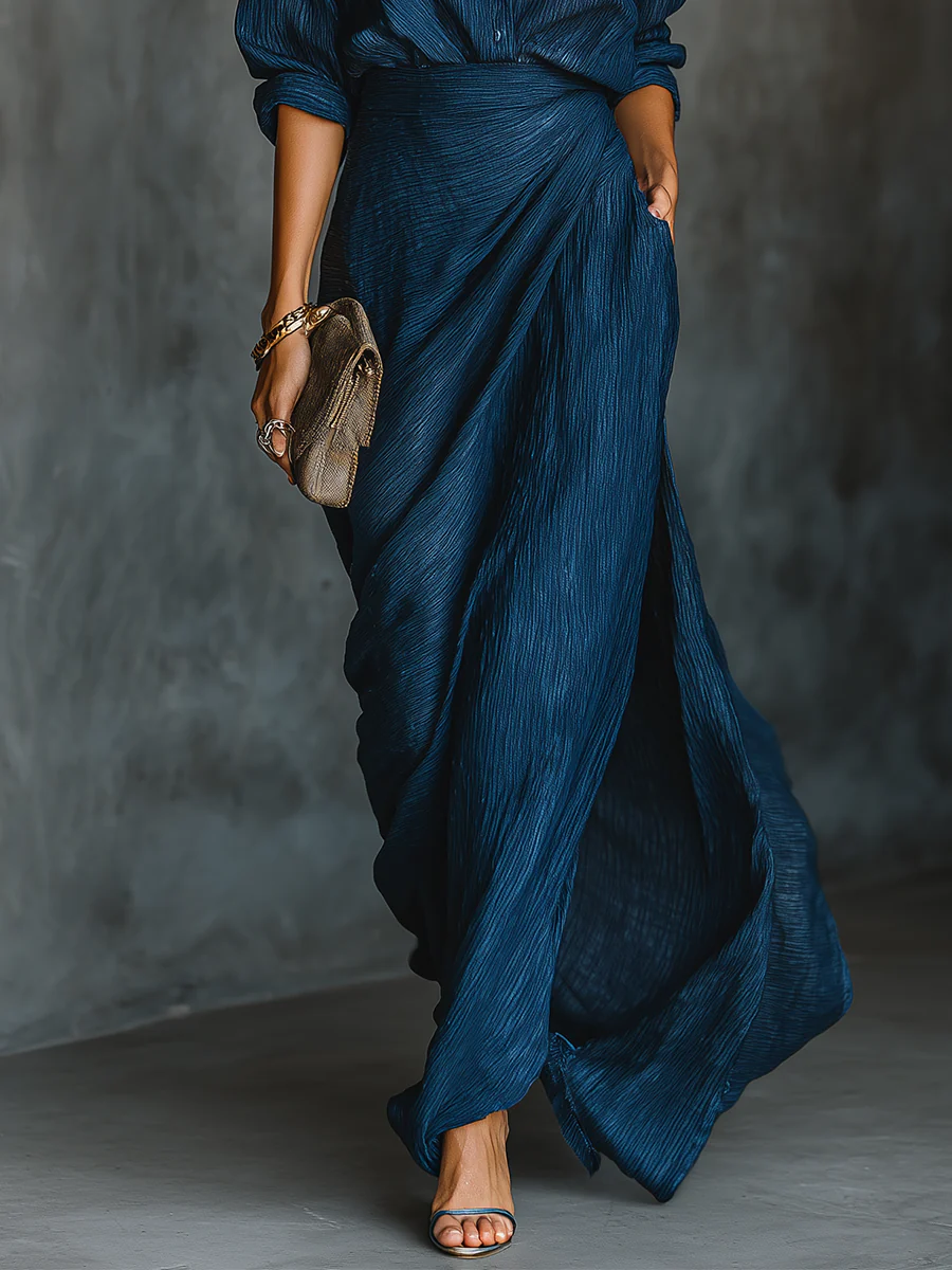 Vivienne | Women’s Two-Piece Set in a Draped Occasion Look