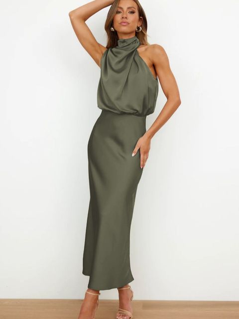 Selene | Women’s Halter Dress