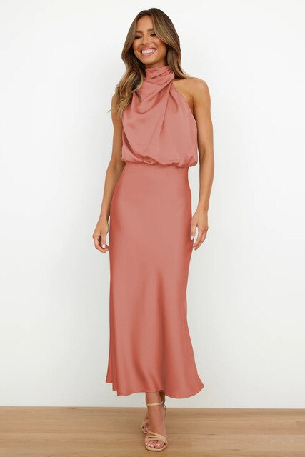 Selene | Women’s Halter Dress