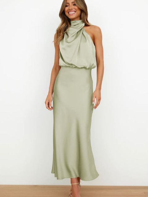 Selene | Women’s Halter Dress