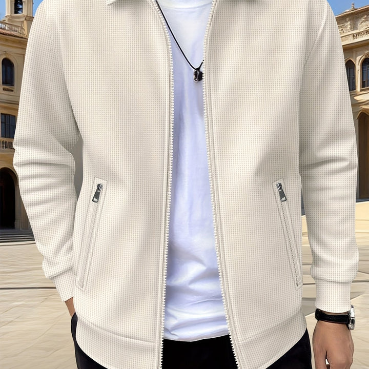 Corvin | Men’s Zip Jacket in a Clean Modern Style