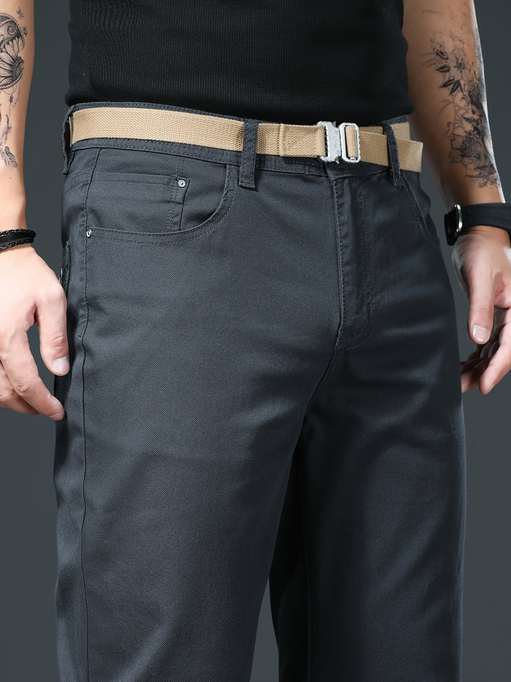 Zenvor | Men’s Straight-Leg Trousers with polished, precise tailoring