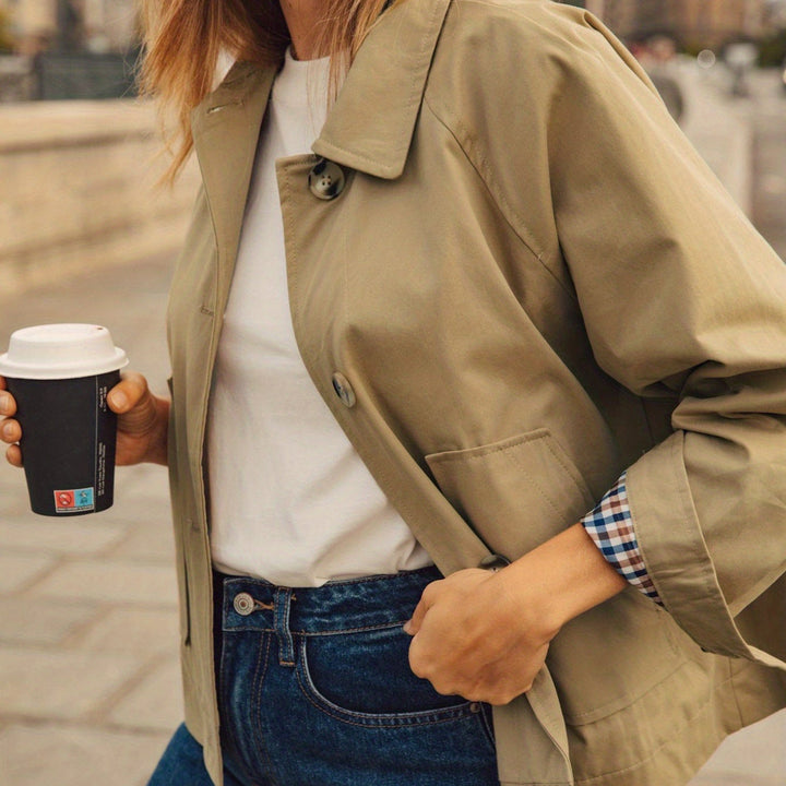 Calmira | Women’s Coat in a clean structured chic look
