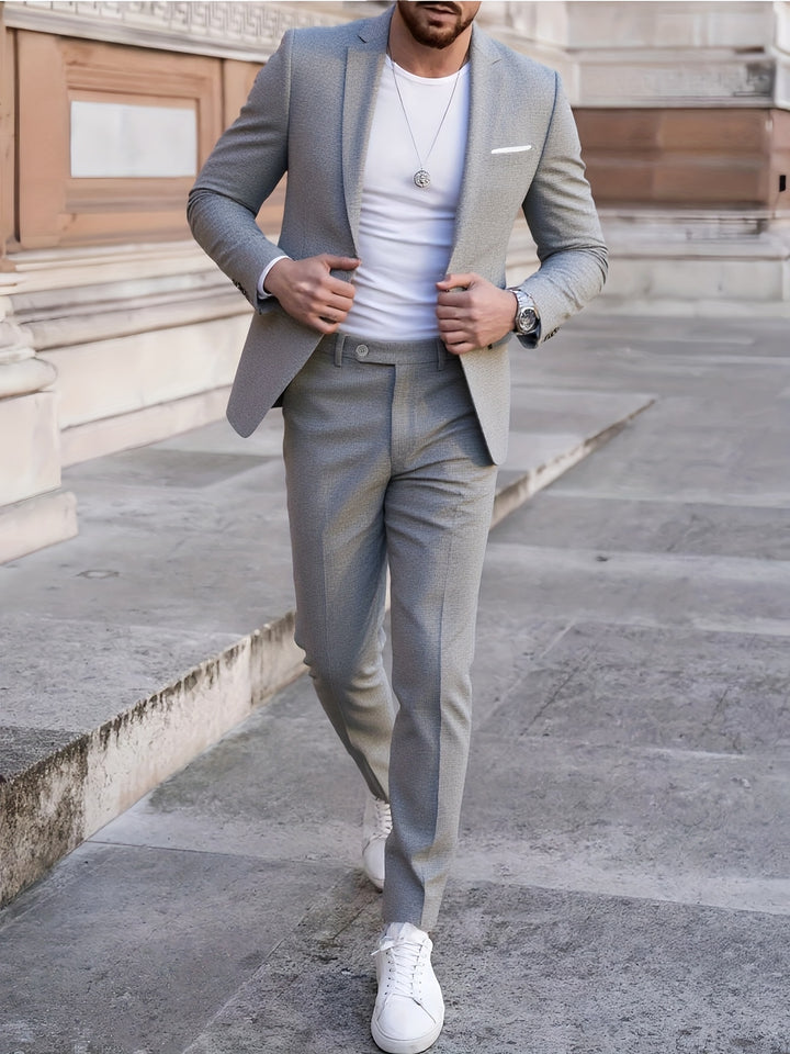 Virello | Men’s Two-Piece Suit designed for smart casual styling