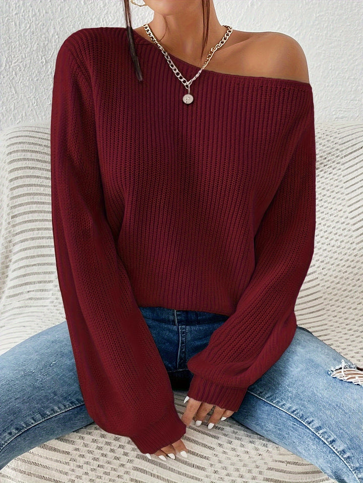 Velrisa | Women’s Off-Shoulder Top for Casual Fashioning