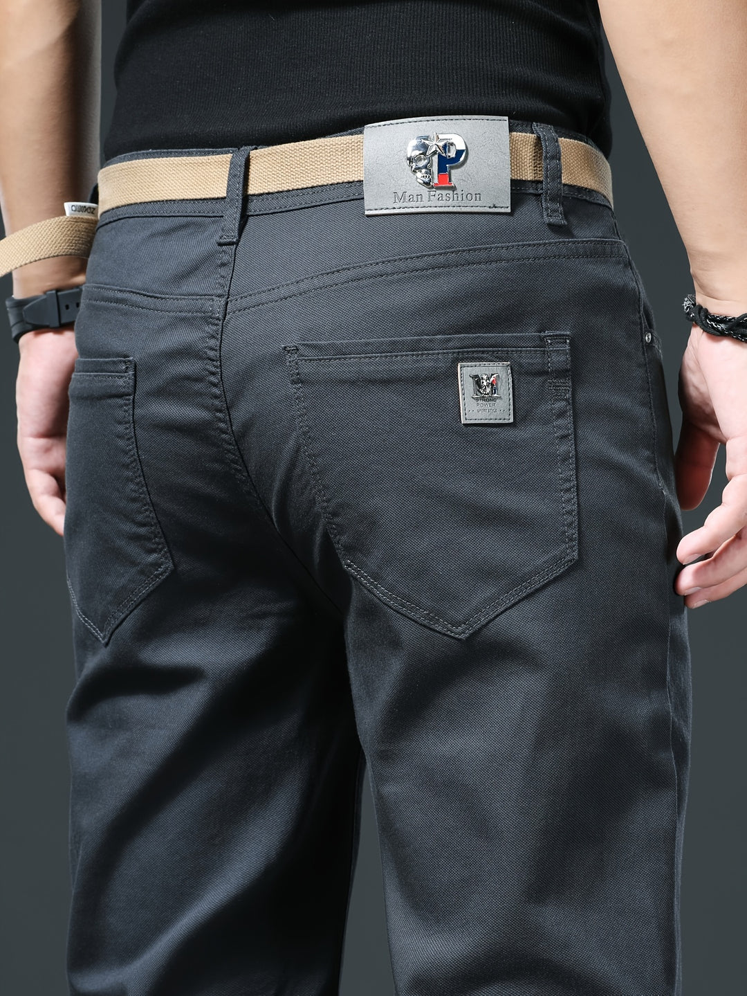 Zenvor | Men’s Straight-Leg Trousers with polished, precise tailoring