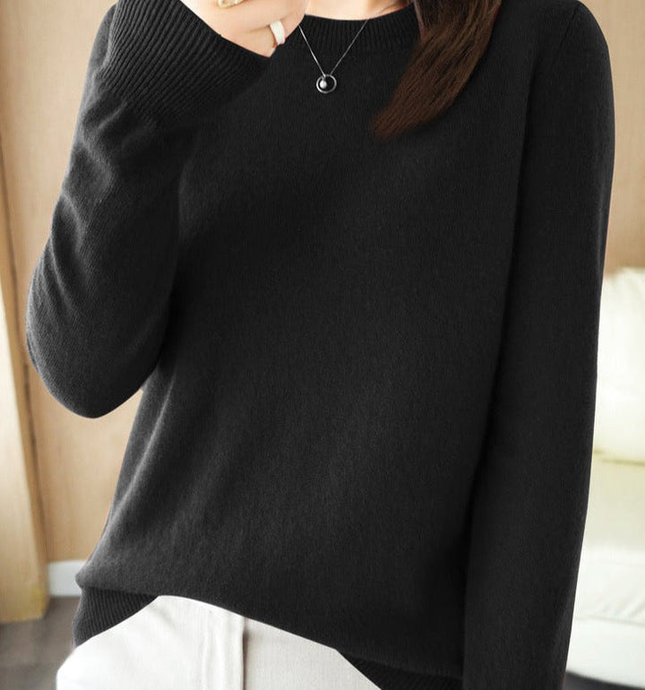 Serena | Women’s Crew Neck Sweater with Soft Feel