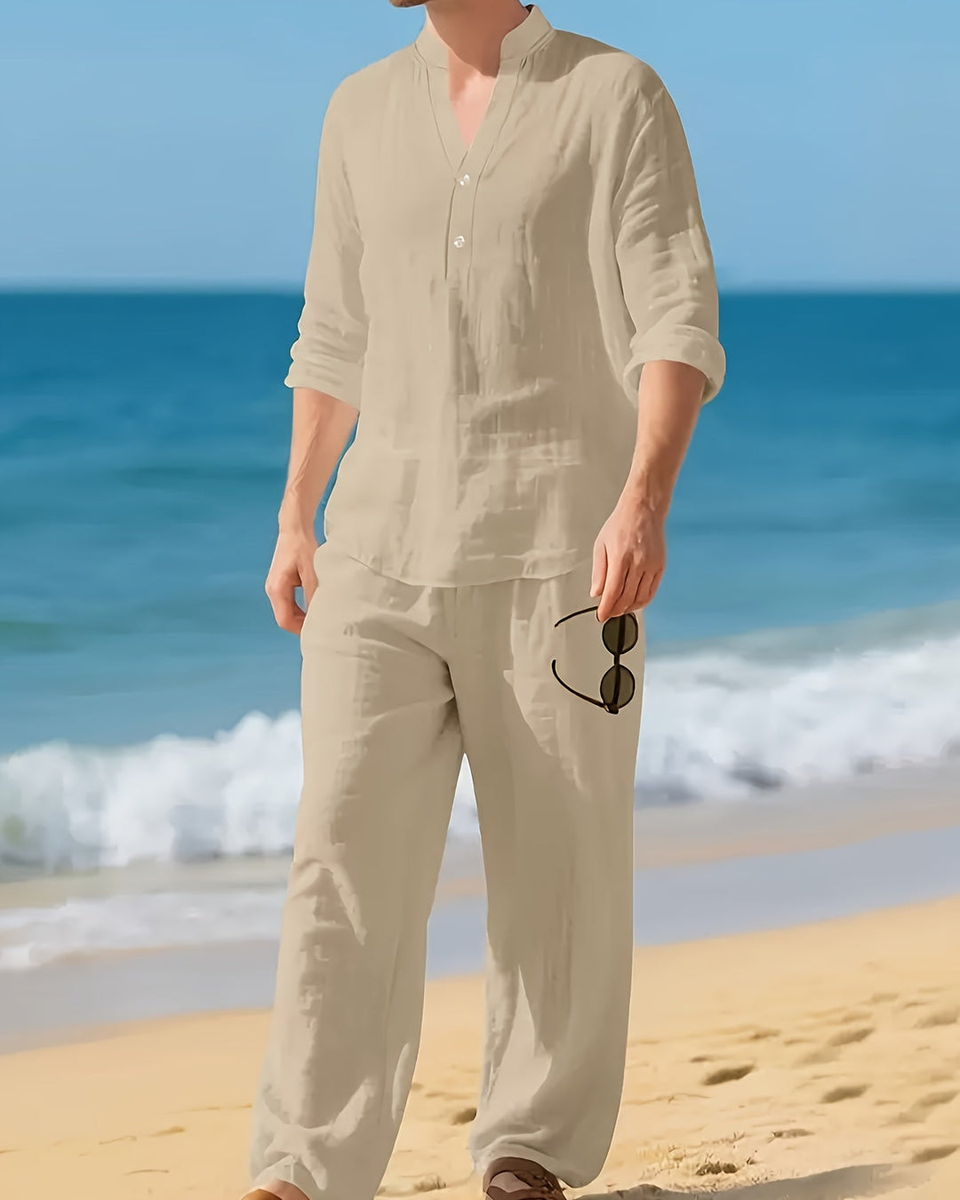 Bravion | Men’s Two-Piece Set designed for holiday comfort