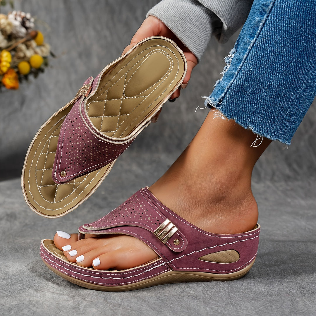 Carvella | Women’s Comfort Sandals with supportive sole