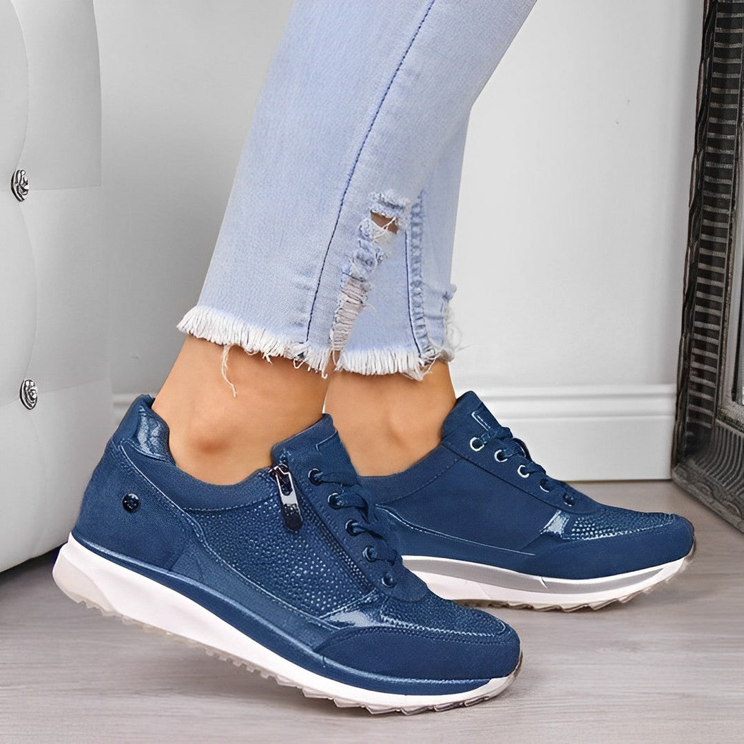 Jovelle | Women’s Trainers featuring Secure Zip Fastening