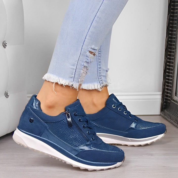 Jovelle | Women’s Trainers featuring Secure Zip Fastening