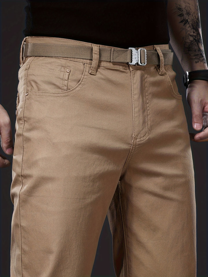 Zenvor | Men’s Straight-Leg Trousers with polished, precise tailoring