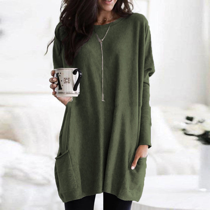 Maris | Women’s Oversized Tunic Dress with Pocket Detail