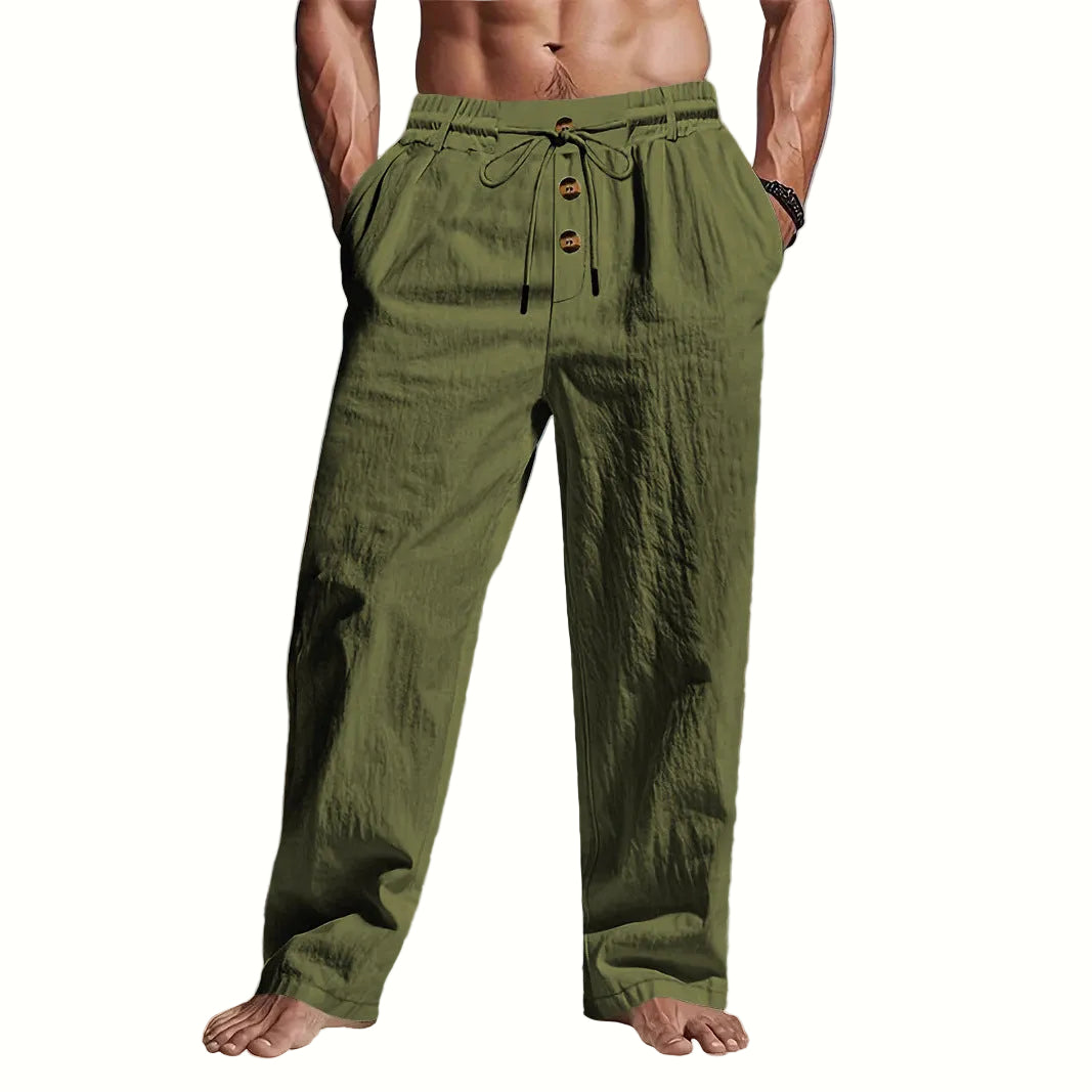 Kelvyn | Men’s Relaxed Trousers designed for warm-weather comfort