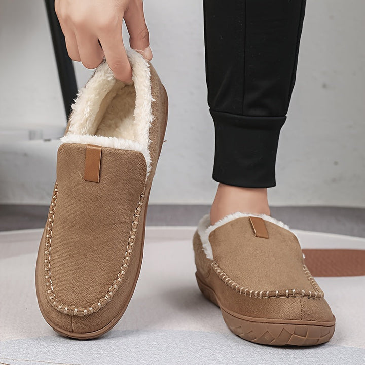 Brenor | Men’s Slip-On Slippers designed for everyday comfort