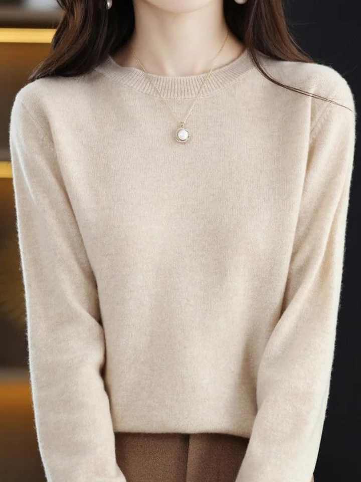 Serena | Women’s Crew Neck Sweater with Soft Feel