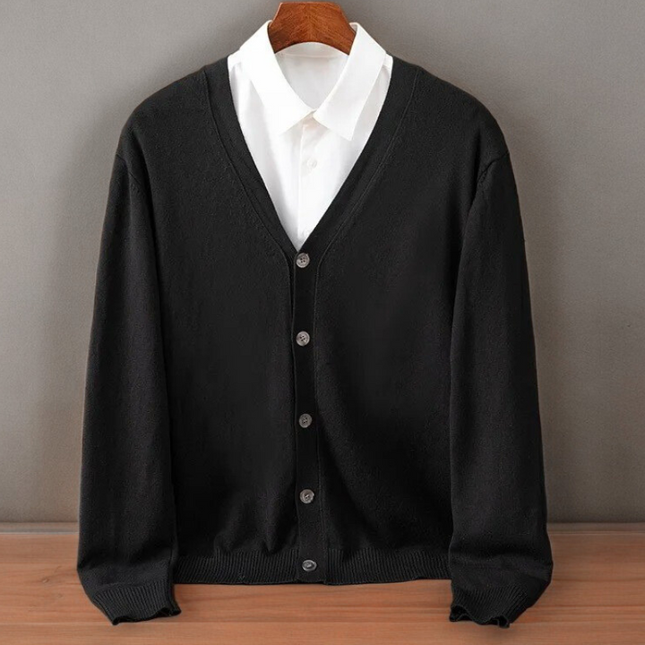 Evander | Men’s Button Cardigan for Elevated Everyday Layers