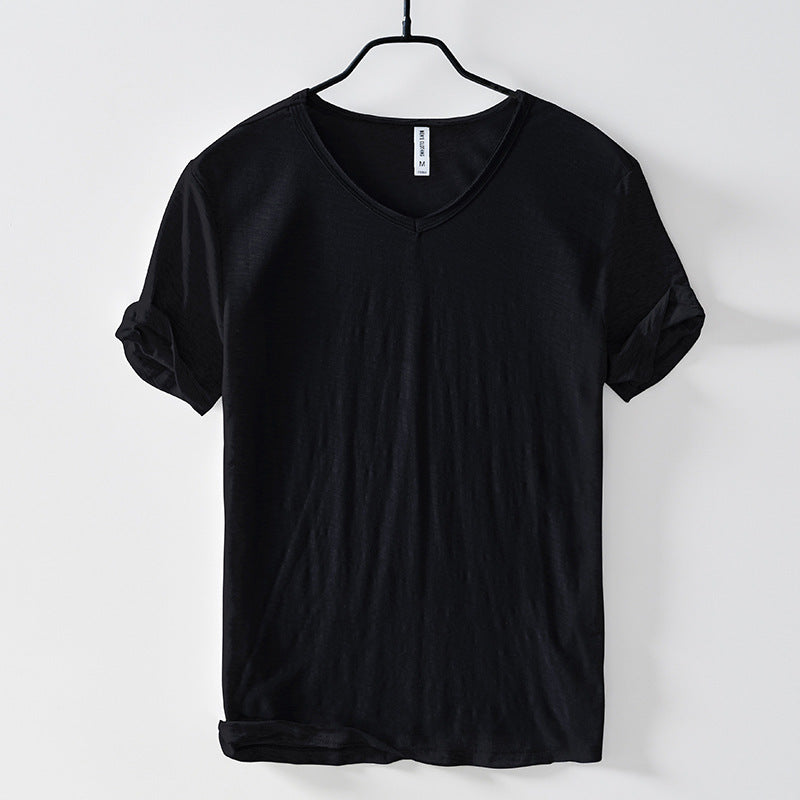 Milo | Men’s V-Neck T-Shirt for Everyday Comfort