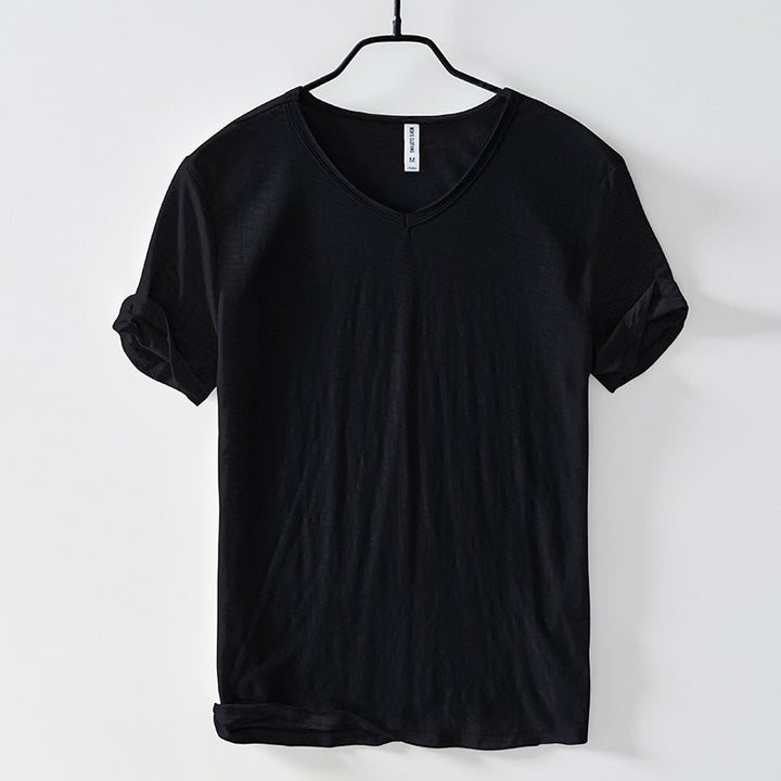 Milo | Men’s V-Neck T-Shirt for Everyday Comfort