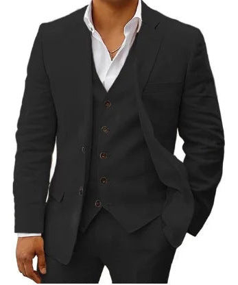 Alvion | Men’s Three-Piece Suit in a tailored polished look