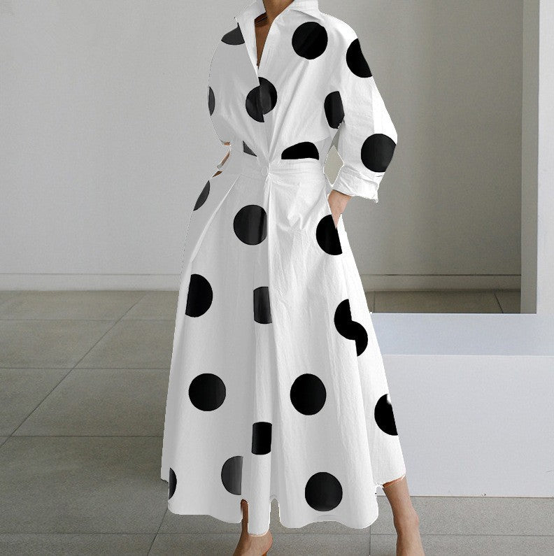Elyra | Women’s Shirt Dress in a polished midi framework
