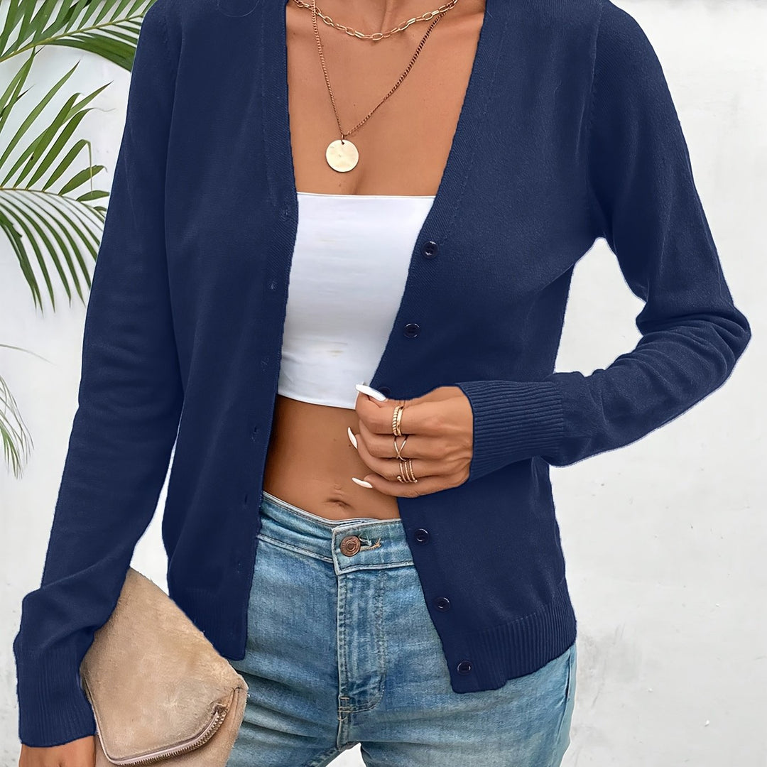 Virellia | Women’s Button Front Cardigan for Everyday Layering