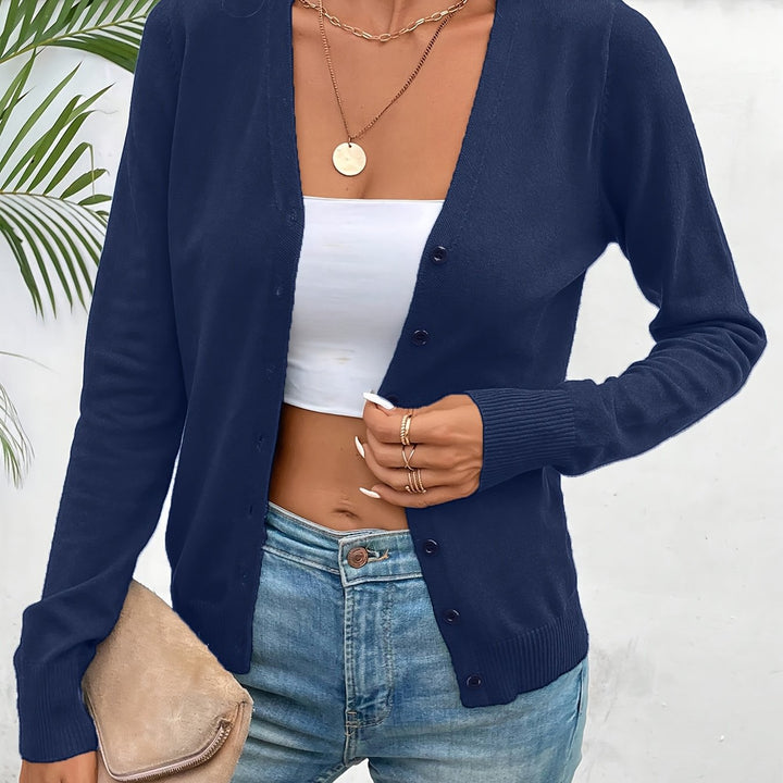 Virellia | Women’s Button Front Cardigan for Everyday Layering