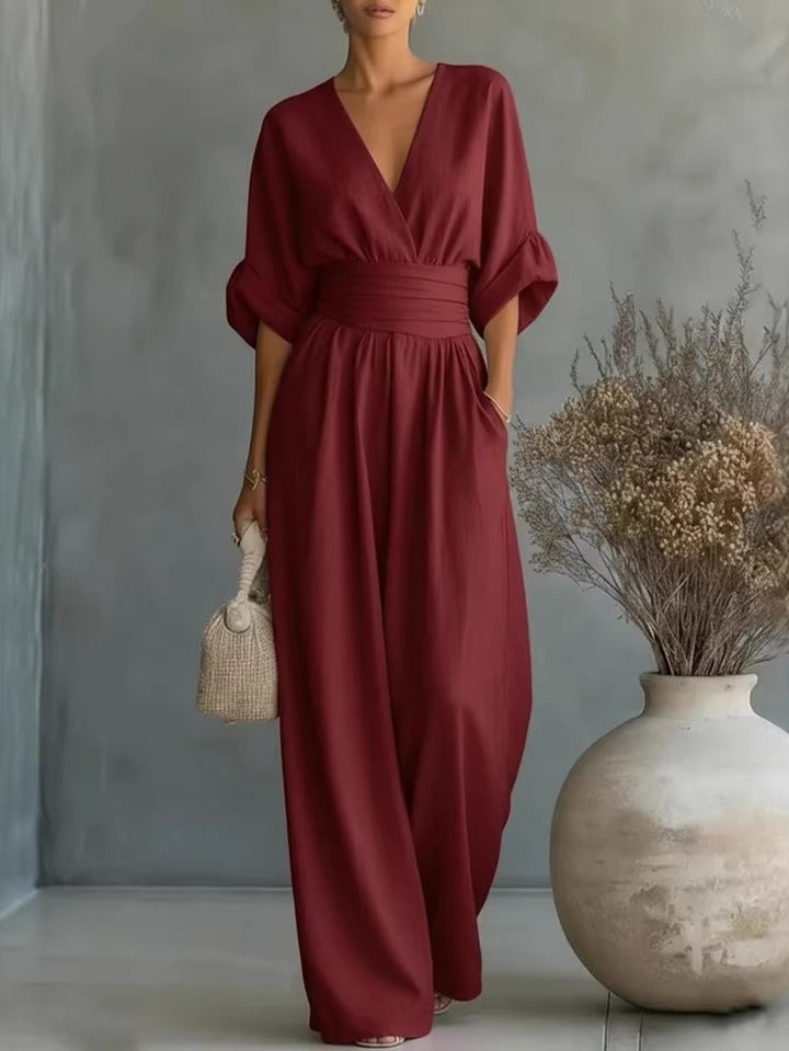 Elira | Women’s Jumpsuit with Defined Waist