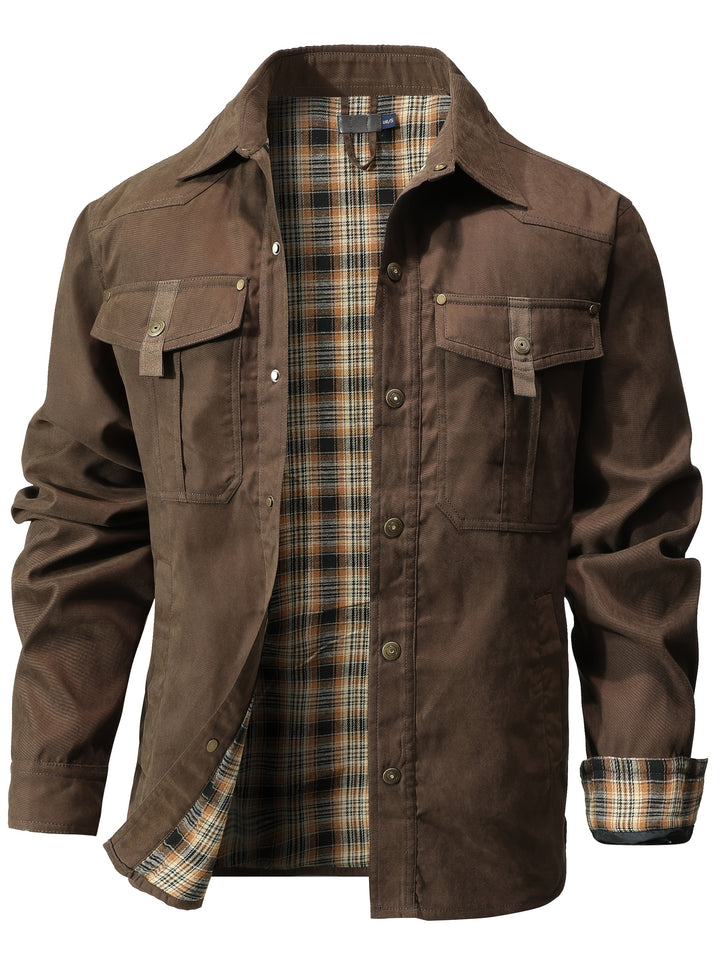 Rexton | Men’s Overshirt Jacket designed for Layered Looks