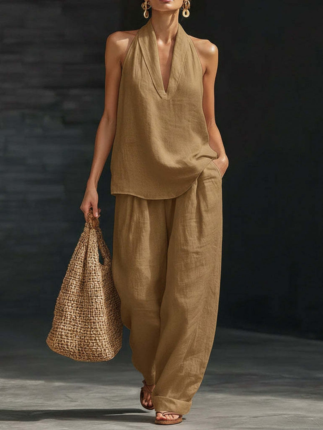 Neraya | Women’s Two-Piece Set designed for effortless attire