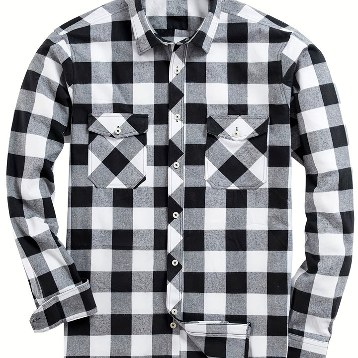 Dovian | Men’s Shirt in a Checked Casual Style