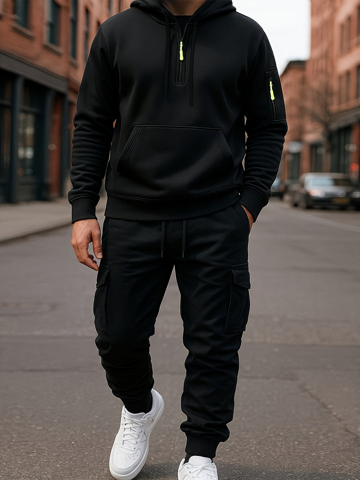 Zyren | Men’s Hoodie Set in a Sport-Ready Design