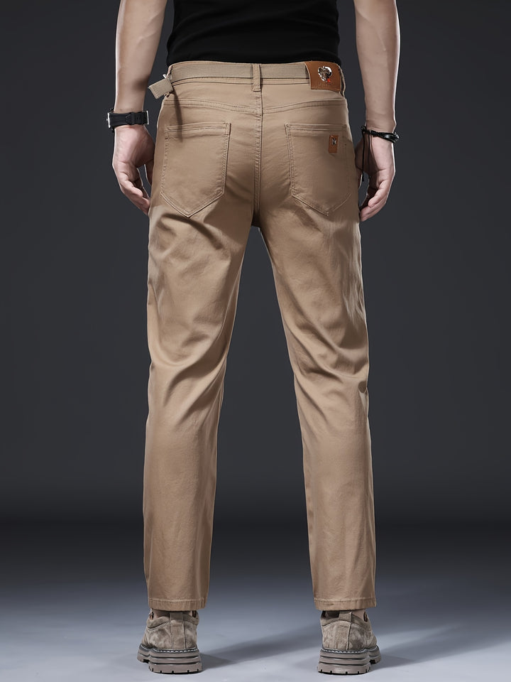 Zenvor | Men’s Straight-Leg Trousers with polished, precise tailoring